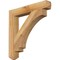 Ekena Millwork Imperial Craftsman Rough Sawn Bracket, Western Red Cedar, 4"W x 28"D x 28"H BKT04X28X28IMP04RWR - alternate 1